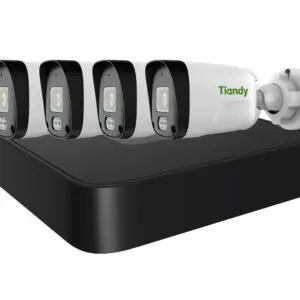 Home 1 Tiandy IP 4 Cameras 2MP IR Night Vision
