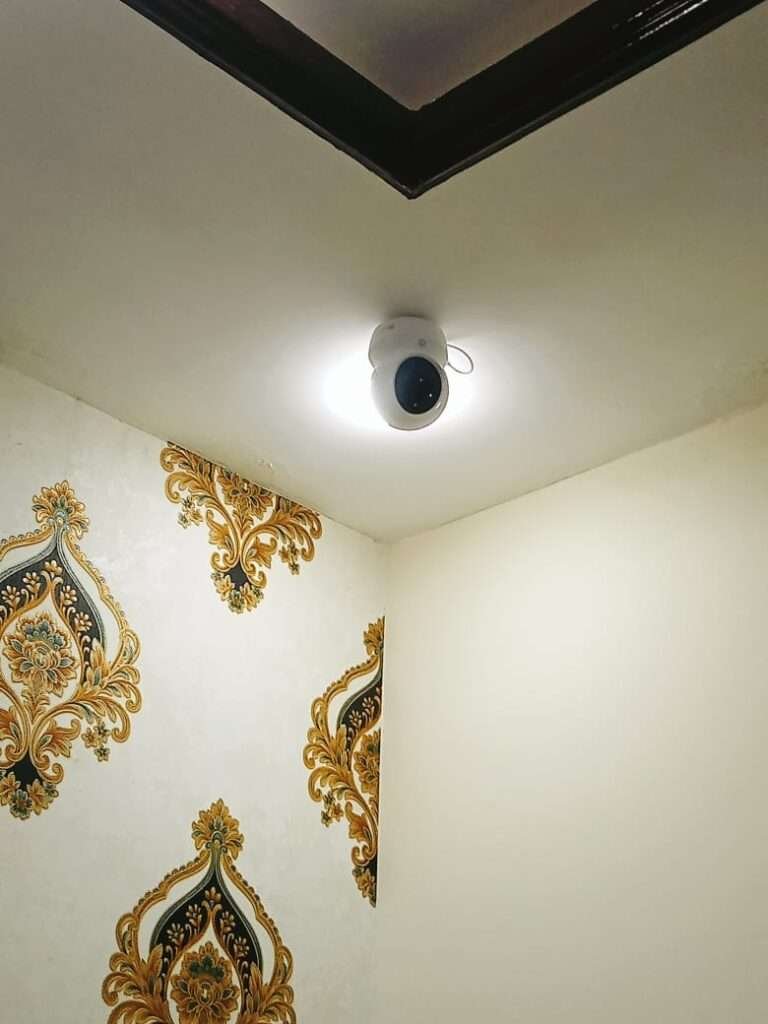 Professional indoor CCTV camera mounting in Lahore