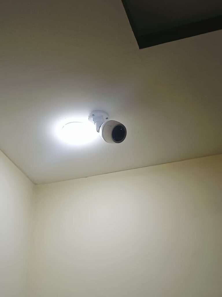 Professional indoor CCTV camera mounting in Lahore